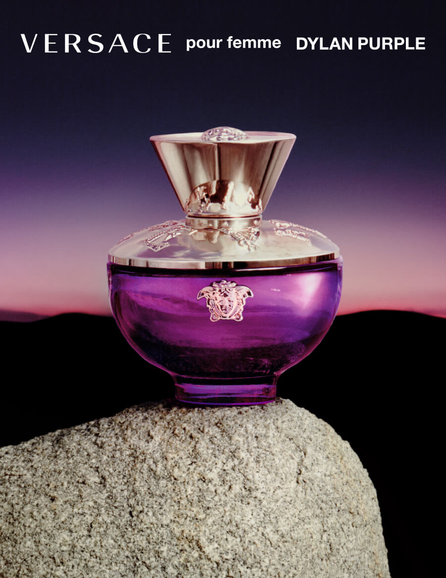 Versace launches the newest fragrance for her, Dylan Purple - Euroitalia