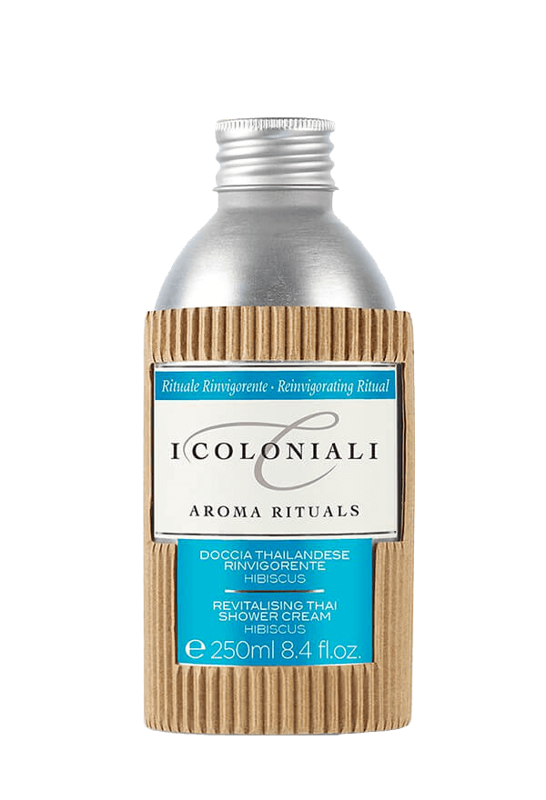 A bottle of I Coloniali Aroma Rituals collection.